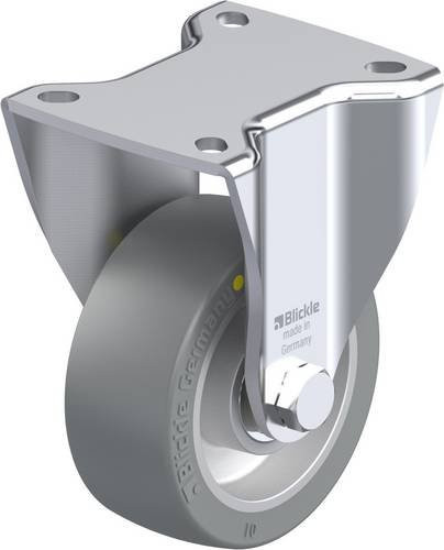 Blickle Bockrolle 101K-1-AS in Grau und Silber, Rad-Durchmesser: 100 mm, Tragfähigkeit: 420 kg - Bild 1