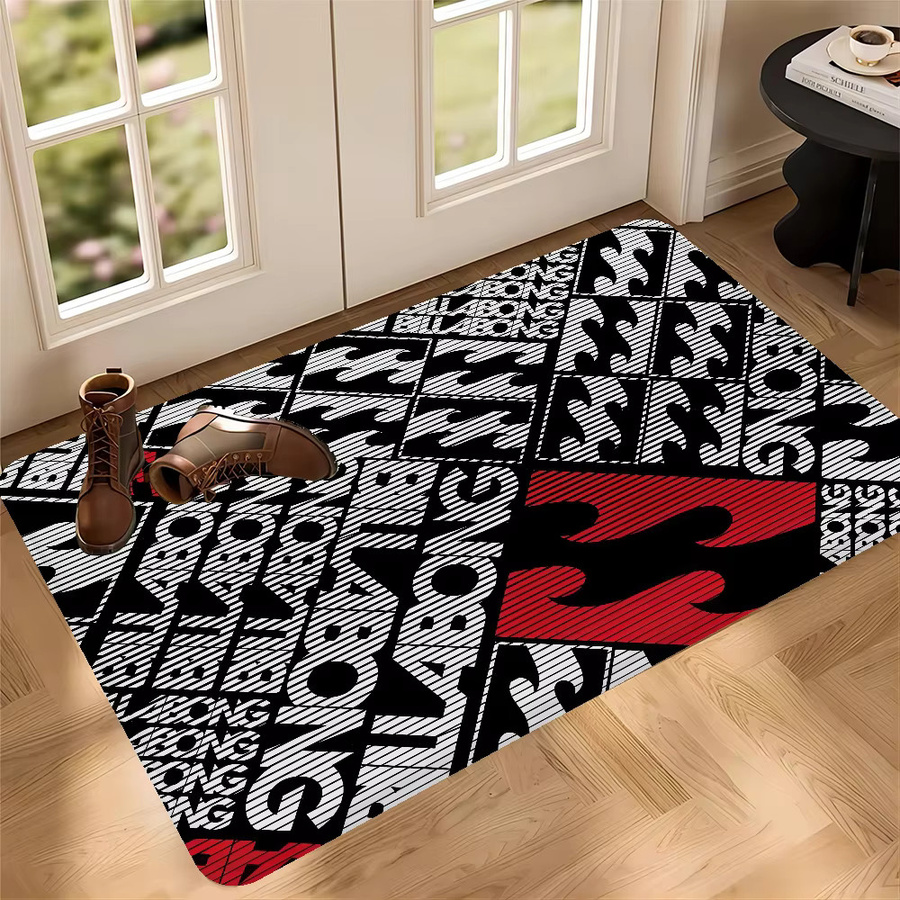 Laumango Billabongs Raummatte mit abstraktem Design, rutschfest und mehrfarbig, rechteckig - Bild 5