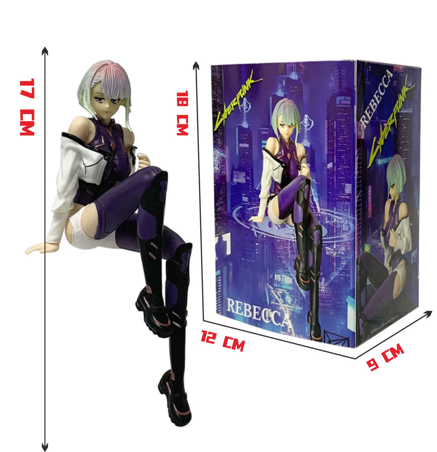 Bandai Cyberpunk Edgerunners Lucy-Sitzposen, Desktop-Modellspielzeug, Bunt / Mehrfarbig - Bild 2
