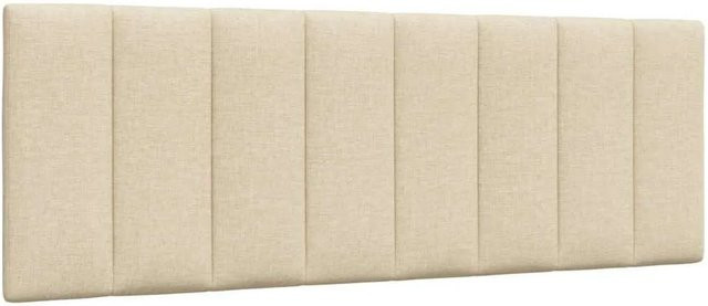 vidaXL Kopfteil-Kissen Hanko in Creme/Beige aus Polyester mit einer Breite von 120 cm - Bild 1