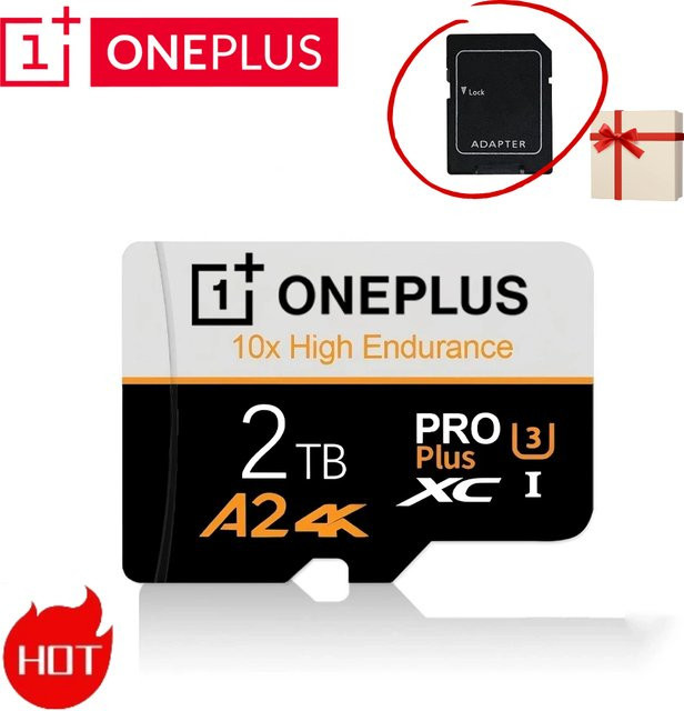 OnePlus Micro SD Speicherkarte für Kamera-Überwachungsgeräte, Telefone und Switch, Farbe: Schwarz - Bild 1