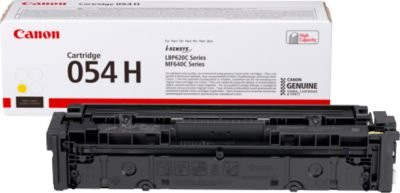 Original Canon Toner 054H Gelb mit hoher Kapazität für Laserdrucker - Bild 2