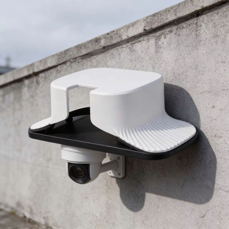 Wetterfeste ABS Schutzhülle in Weiß für Eufy Security SoloCam E42, E30 und S330 Wandmontierte Überwachungskameras - Bild 3