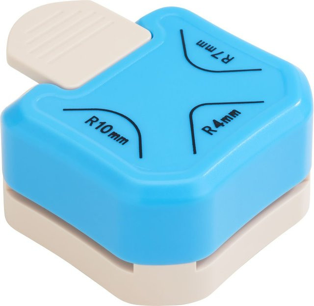 VBS 3 in 1 Eckenrunder in Blau aus Kunststoff und Metall - Bild 1