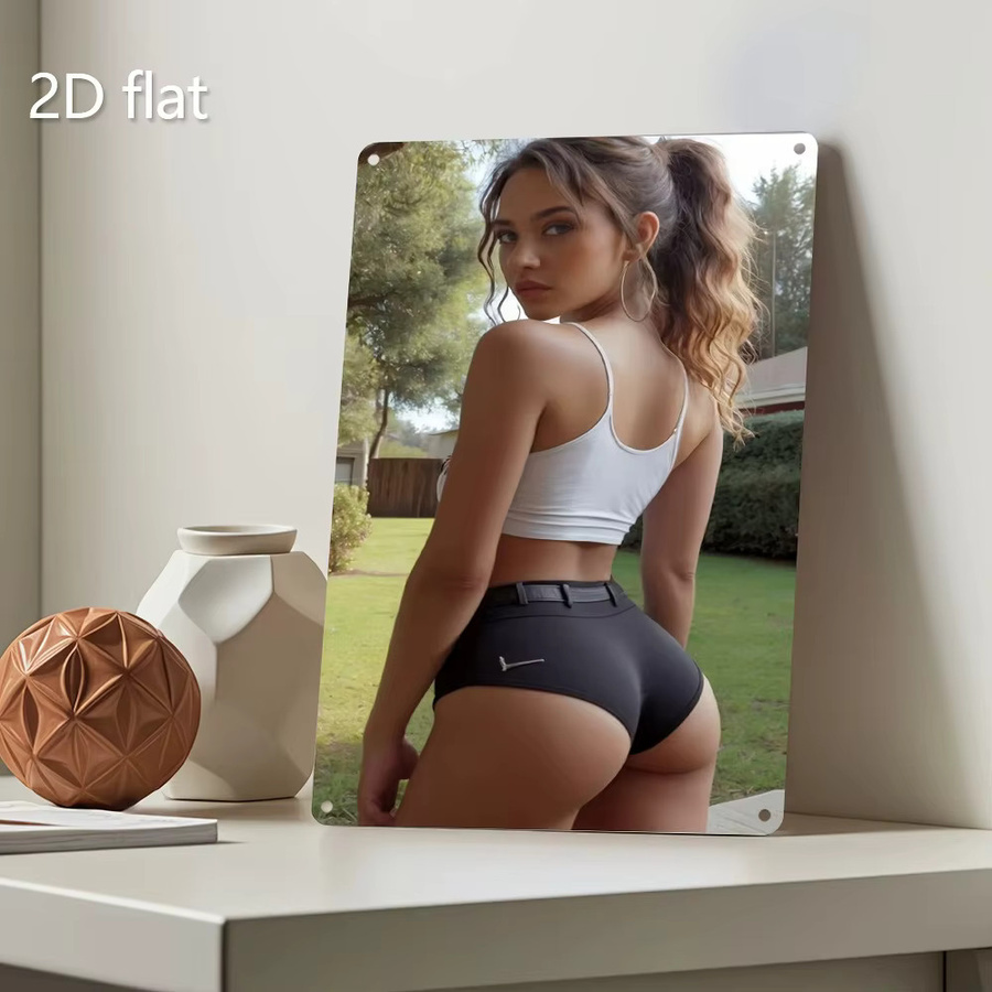 Sportliche Wandkunst aus Metall von CIFBUY zur Wandmontage für Wohnzimmer und Terrasse - Bild 4