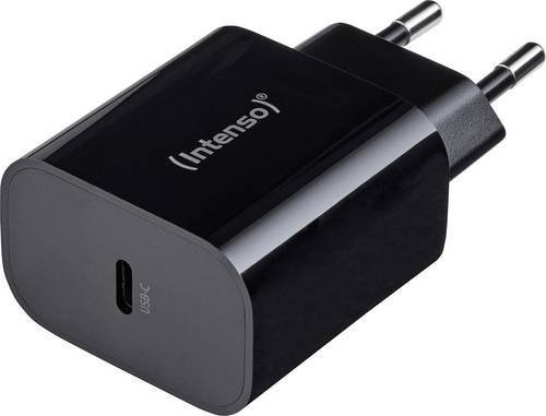 Intenso W20C USB-C Adapter 20W Schwarz - Bild 1