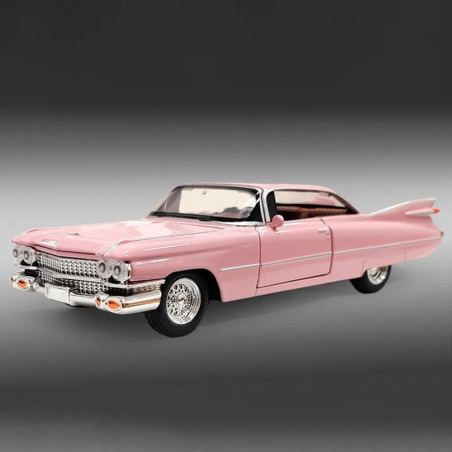 Maisto Cadillac Eldorado Biarritz, Modellauto, 1:32, Rosa, ab 14 Jahren - Bild 1