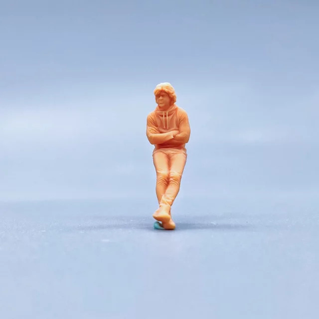 EHCMODEL Figuren Maßstab Modell, Harz, Bunt / Mehrfarbig, Einzelfigur - Bild 1
