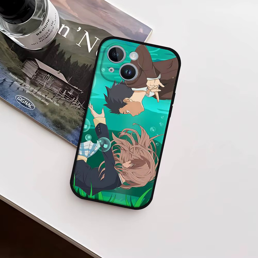 Anime A Silent Voice Handyhülle in Schwarz für verschiedene Apple iPhone Modelle - Bild 4