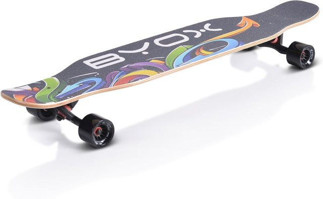 Byox Skateboard Longboard Dancing Style 42" schwarz - Bild 1