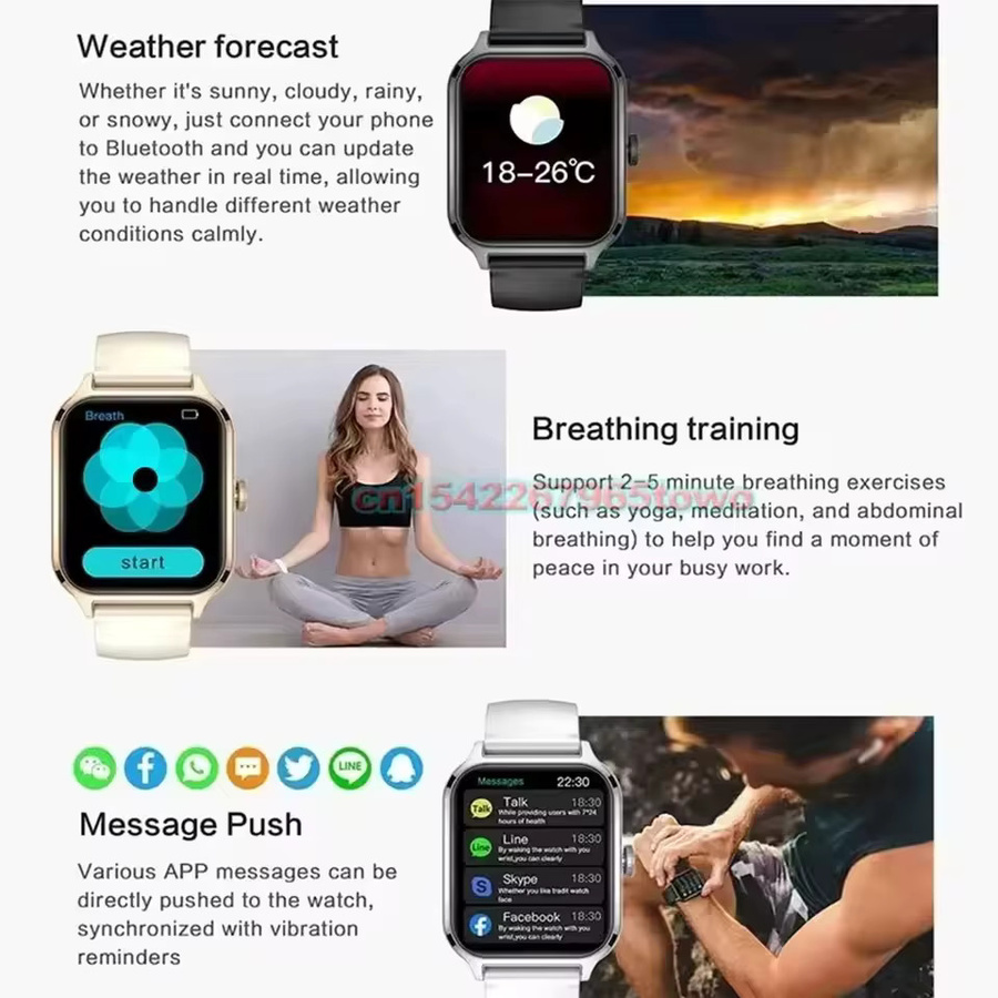 Ola Esporte Smartwatch, Rosa, Unisex - Bild 2