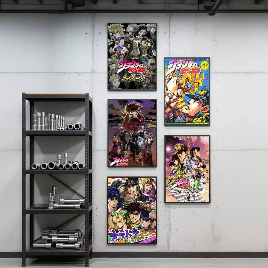 Kayou JoJo Bizarre Adventure Anime-Poster Kunstdruck aus Papier in Multicolour, B: 15,0 cm, H: 10,0 cm - Bild 2
