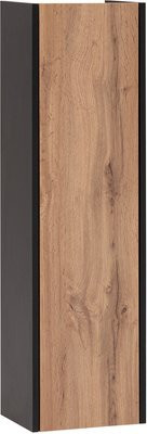 Schildmeyer Highboard Tonder Eiche Nachbildung Mattschwarz B/H/T: 30,2 x 106,0 x 23,4 cm - Bild 1