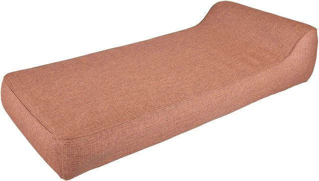 Aufblasbare Einzelliege Palma von Barths in Terracotta mit Sunproof-Stoff, B/T/H: 80 x 194 x 40 cm - Bild 1