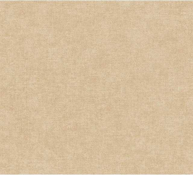 A.S. Création Vliestapete Uni Struktur-Optik in Grau-Beige, Breite: 0,53 m, Länge: 10,05 m - Bild 1