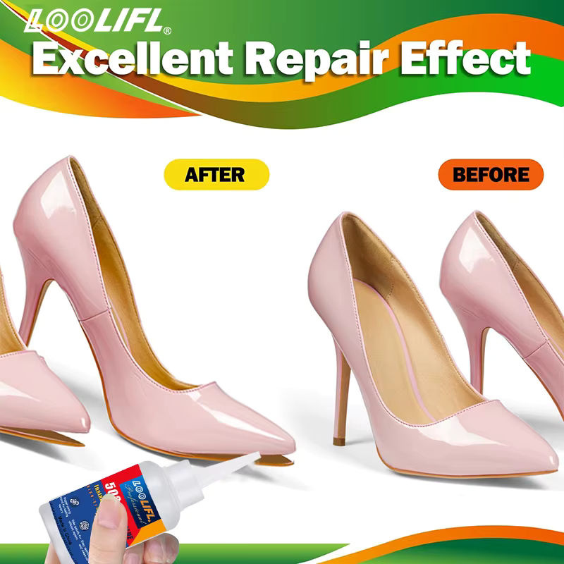 LOOLIFL Starker Schuhreparaturkleber für Sohlen und Stiefel, wasserdicht und vielseitig einsetzbar, 20 ml - Bild 5