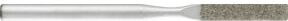 PFERD Diamantfeile flach beidseitig grau B/T/H: 50 x 3,0 x 1,0 mm Schaft-Ø 3 mm - Bild 1