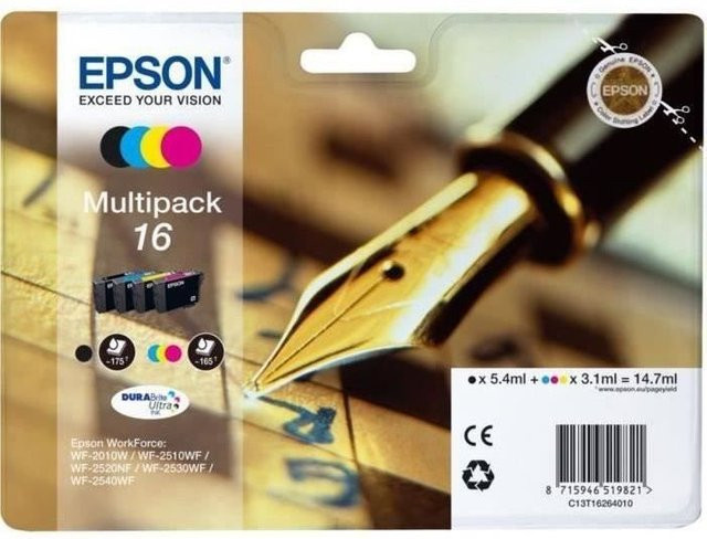 Epson Tintenpatronen Packung Multicolor 4er-Set - Bild 1
