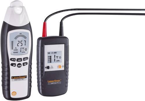Laserliner CableTracer Pro (TX+RECV) Leitungsmessgerät und Kabel-Leitungssucher in Schwarz - Bild 1