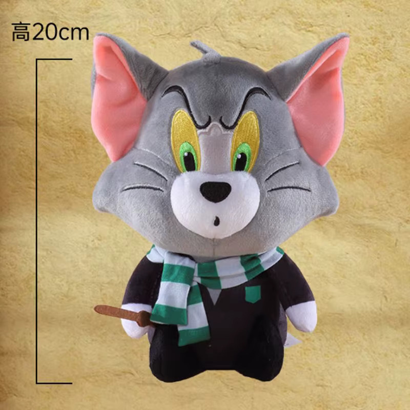 HUGKIS Tom und Jerry Harry Potter Plüschtier, Kawaii Cosplay, Puppe - Bild 2