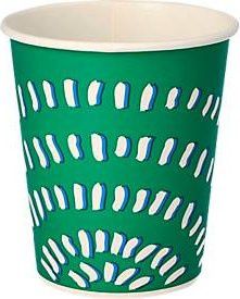 Papstar Trinkbecher Tumbler, grün, 200 ml, 100 Stück - Bild 1
