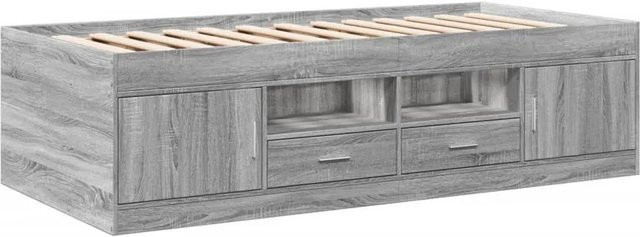 vidaXL Tagesbett mit Schubladen in Grau Sonoma, B/T/H: 190 x 75 x 78 cm - Bild 1
