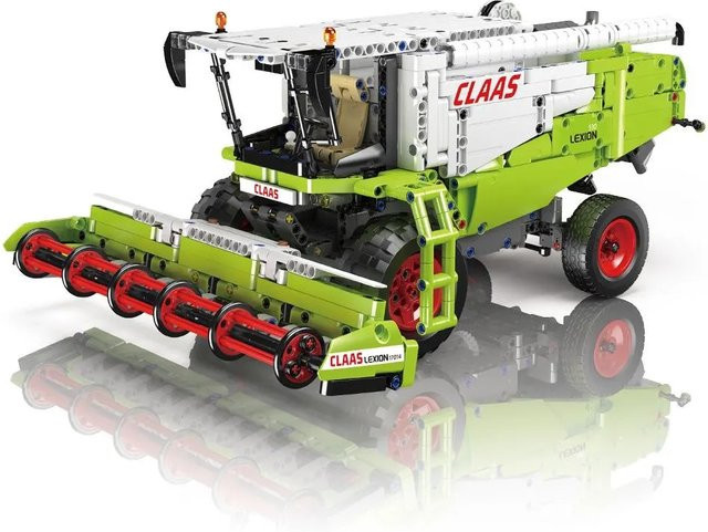 MOULD KING 17014, technische ferngesteuerte Erntemaschine, LKW, Baustein - Bild 1