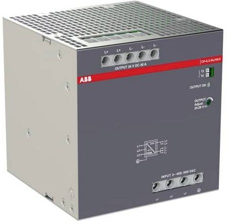 ABB Hutschienen-Netzteil 24V 60A 960W in Grau - Bild 1