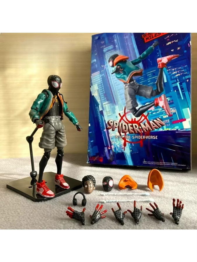 Bandai Marvel Spider-Man Super Mobile Handheld-Spielzeugfigur, Einzelfigur - Bild 3