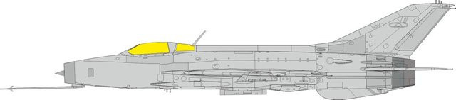 Eduard MiG-21F-13, Modellbau - Bild 1