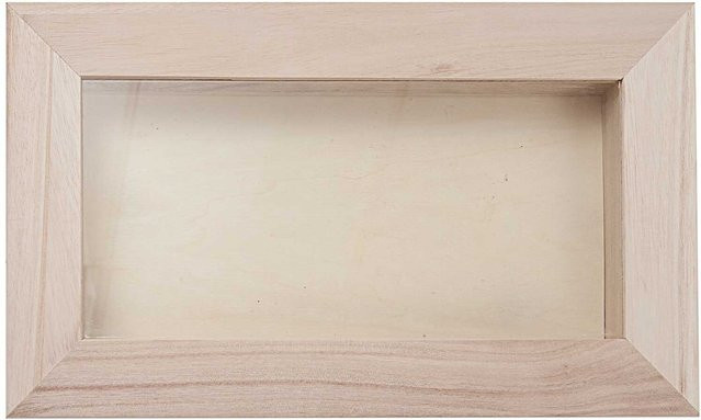 Rico Design 3D-Holz Bilderrahmen B: 34 cm, H: 17 cm - Bild 1