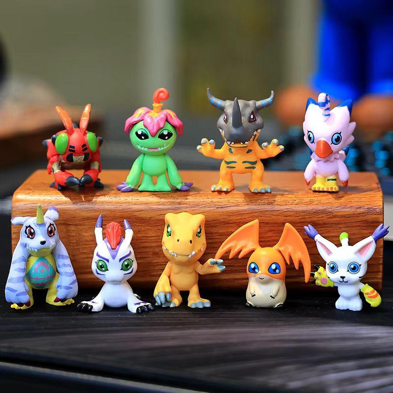 Fashnics Digimon Figuren-Spielzeugmodell 9-teiliges Set - Bild 3