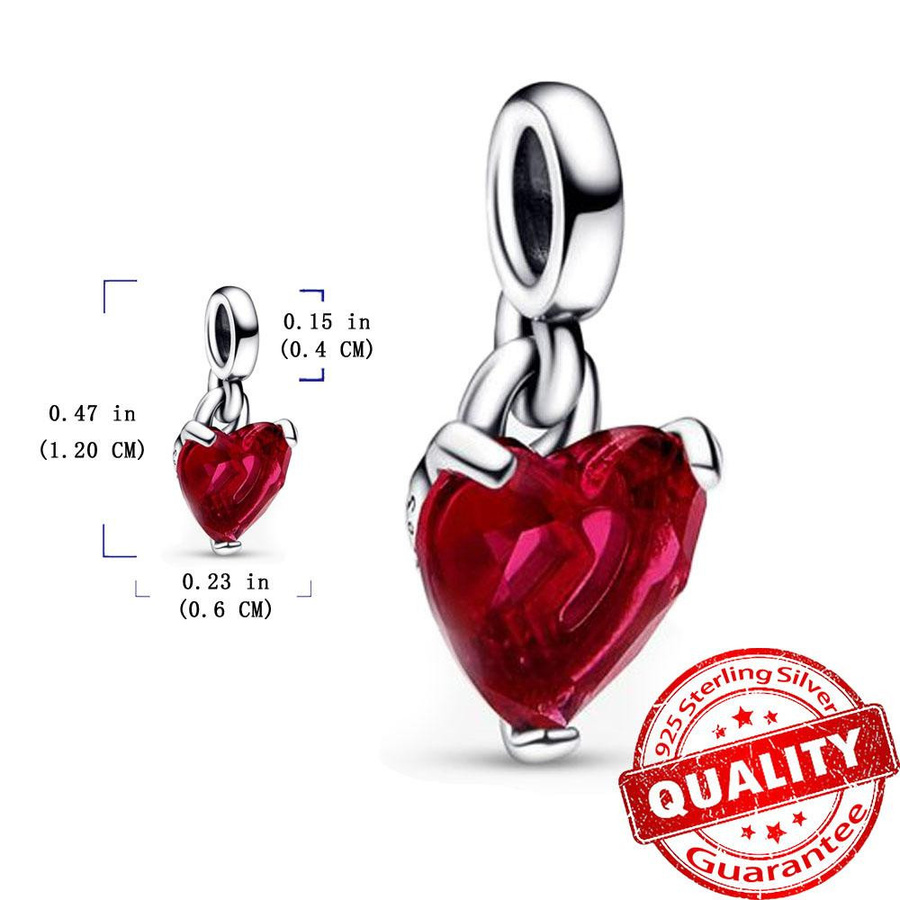 YIRAN Jewelry Anhänger, Kupfer, Bunt, Kristall, Damen - Bild 1