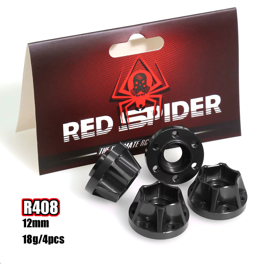 RS RC Metall 12mm Sechskant-Radnabenadapter, 1:10, Zubehör - Bild 2