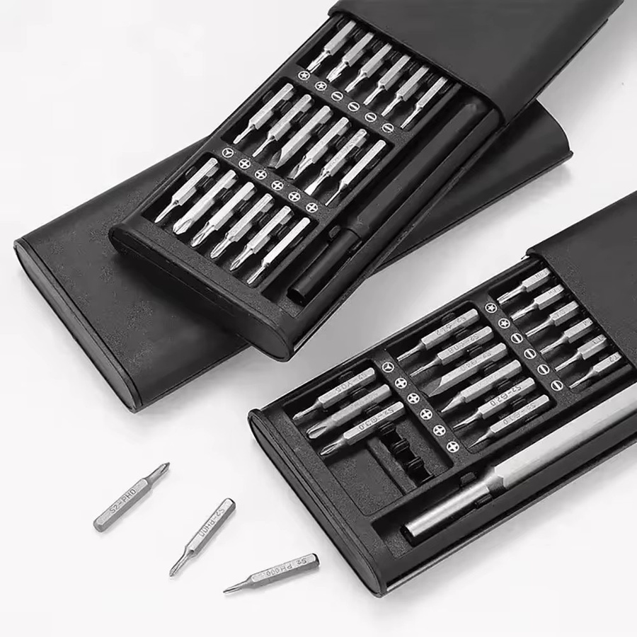 Skeyo 25-in-1 Präzisions-Schraubendreher-Set mit magnetischen Köpfen für iPhone, PC und Uhren - Bild 3
