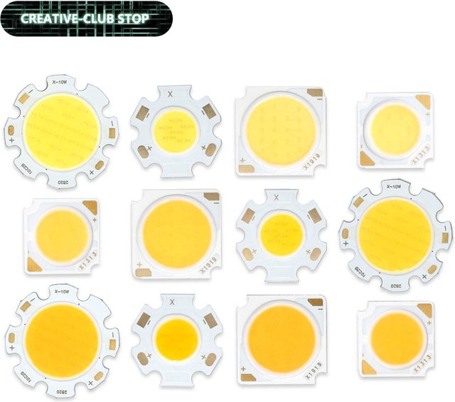 Bridgelux LED COB Chip für DIY LED-Birnen und Spotlights mit verschiedenen Leistungsstufen von 3W bis 40W - Bild 1