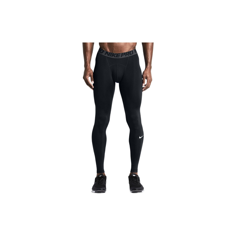 Nike Kompressions-Fitnesshose Herren, Schwarz, M - Bild 2