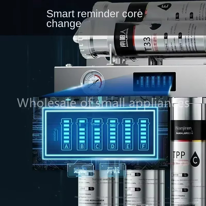 XMSJ Siebenstufiger Trinkwasser Reiniger aus Edelstahl mit Ultrafiltration und Magnetisierung in Silber - Bild 4