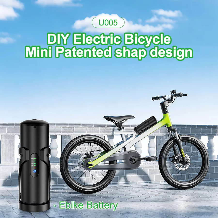 EFFIVOLT Mini-Flaschenakku für E-Bikes, 36V 7Ah 10,5Ah Li-Ion Akku in Schwarz für 250W 350W 500W Motorkits - Bild 7