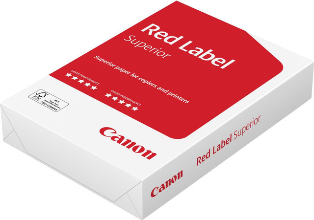 Canon Red Label Superior A3-Geschäftspapier, 80 g/m², 500 Blatt, Weiß, FSC-zertifiziert - Bild 1