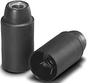 Houben E14 Fassung in Weiß, glatt, M10x1 - Bild 1