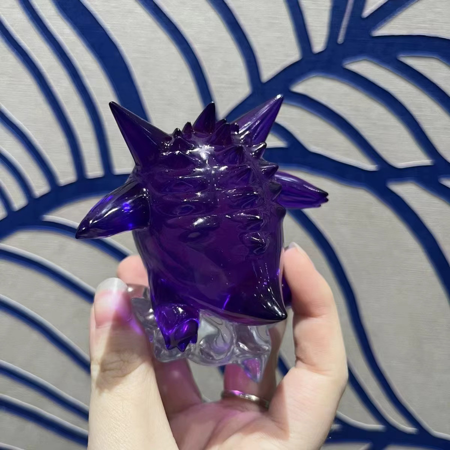 Potdemiel Pokémon Snorlax Gengar, Actionfigur, transparent, lila - Bild 3