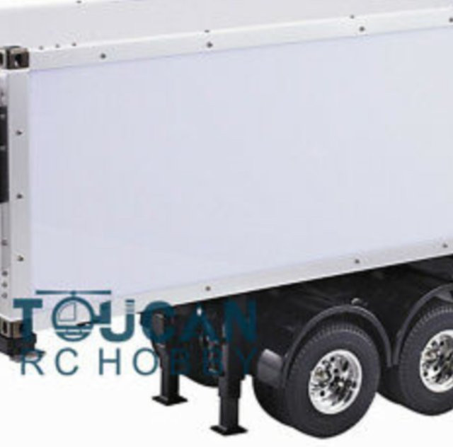 TOUCAN 20ft RC Reefer Halbaanhänger Behälter, Spielzeugmodell, Maßstab 1:14 - Bild 1