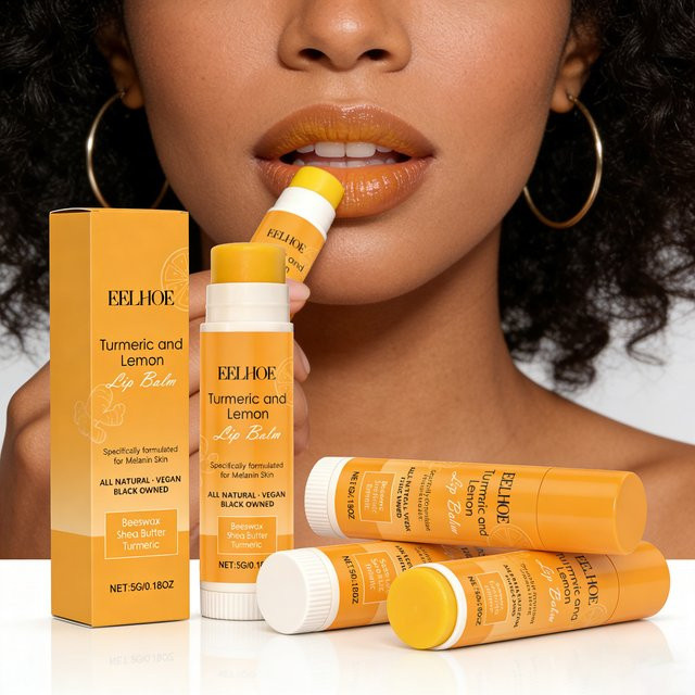 eelhoe Lippenbalsam Kurkuma-Zitrone - Bild 1