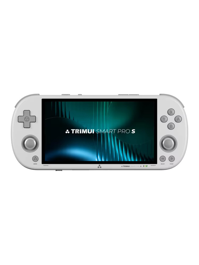 Trimui Smart Pro S Handheld-Spielkonsole Schwarz mit 4,96 Zoll IPS Display 1280x720 Pixel - Bild 3