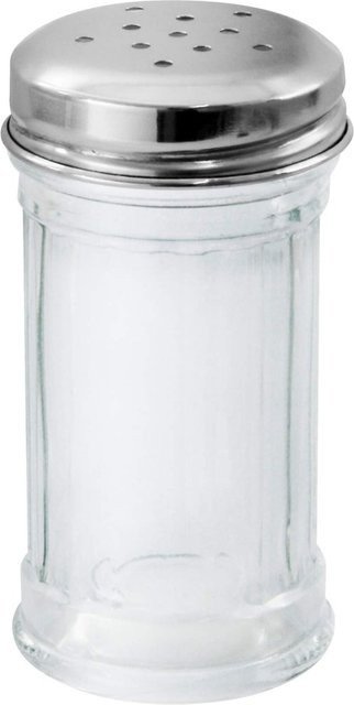 Fackelmann Universalstreuer aus Glas und Edelstahl, transparent - Bild 1