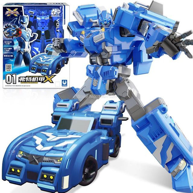 Mini Force Super Dinosaurier Power Transformation Roboter, Actionfiguren, ab 3 Jahren - Bild 1