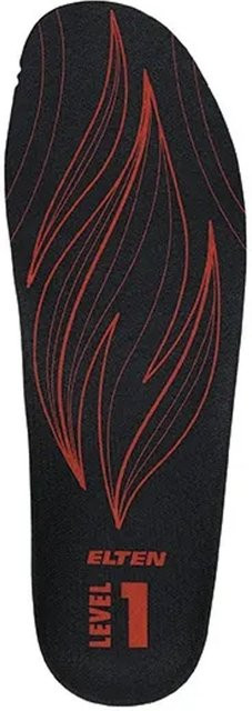 Elten Ganzflächige Einlegesohle Firefighters Sole Level 1 in Schwarz-Rot, Größe 43 - Bild 1