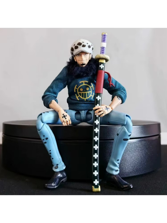 Bandai One Piece Trafalgar D. Water Law Tokushima Robe Mantel, Zubehör - Bild 4