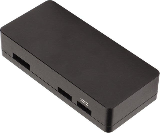 DIYelecs Aluminiumgehäuse für Raspberry Pi Zero W in Schwarz, ultradünnes und kompaktes Metallgehäuse - Bild 1
